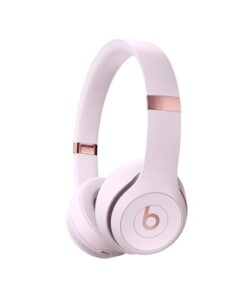 Beats Solo 4 - Wireless Bluetooth On-Ear Headphones, Apple & Android Compatible, Up to 50 Hours of Battery Life - Cloud Pink