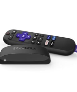 Roku Express 4K+ | Roku Streaming Device 4K/HDR with Voice Remote, Free & Live TV
