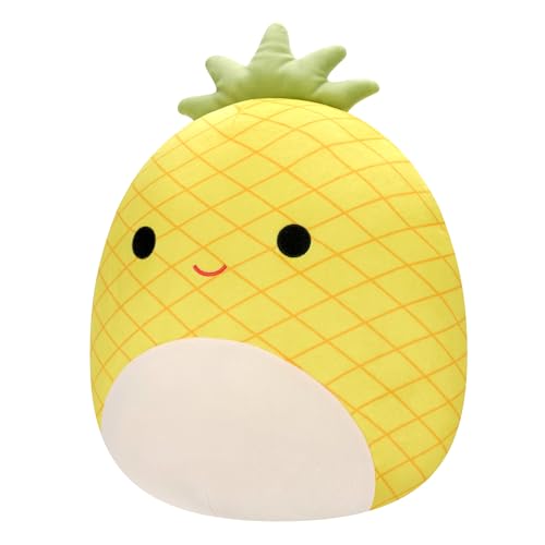 Squishmallows Official Kellytoy Plush 16" Maui The Pineapple - Ultrasoft Stuffed Animal Plush Toy,Multi