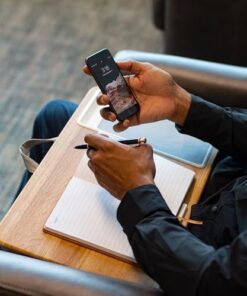 LAPGEAR Home Office Lap Desk with Device Ledge, Mouse Pad, and Phone Holder - Oak Woodgrain - Fits up to 15.6 Inch Laptops - Style No. 91589