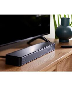 Bose TV Speaker - Soundbar for TV with Bluetooth and HDMI-ARC Connectivity, All-in-One Compact Soundbar, Includes Remote Control, Black