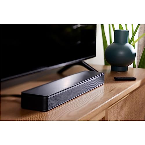 Bose TV Speaker - Soundbar for TV with Bluetooth and HDMI-ARC Connectivity, All-in-One Compact Soundbar, Includes Remote Control, Black