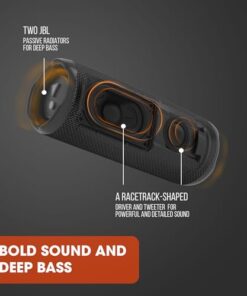 JBL Flip 6, Pink - Waterproof, Portable & Durable Bluetooth Speaker - Up to 12 Hours of Wireless Streaming - Includes Noise-Canceling Speakerphone, Voice Assistant Connect+