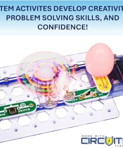 Snap Circuits Beginner, Electronics Exploration Kit, Stem Kit for Ages 5-9 (SCB-20)