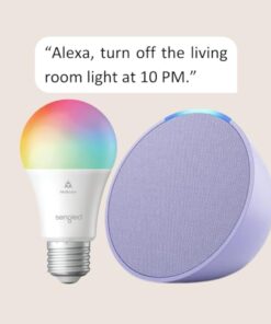 Echo Pop | Lavender Bloom with Sengled Smart Color Bulb