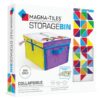 MAGNA-TILES Storage Bin & Interactive Play-Mat, The ORIGINAL Magnetic Building Brand