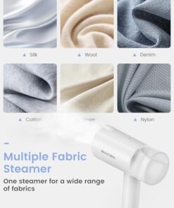 BEAUTURAL Steamer for Clothes, Portable Garment Wrinkle Remover, Fast 30s Heat-up, Foldable and Handheld, 120V Only (Not for 220V Europe)