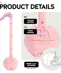 Otamatone Japanese Electronic Musical Instrument Portable Music Synthesizer from Japan by Maywa Denki Studio Award Winning Educational Fun Gift for Children, Teens & Adults - Unicorn