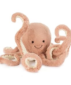 Jellycat Odell Octopus Stuffed Animal, Large 18.5 inches - Ocean and Sea Plush Toy - Classic Children's Gift