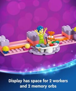 LEGO|Disney Inside Out 2 Mood Cubes from Pixar, Disney Toy Building Kit from The Movie, Fun Fantasy Toy to Share Emotions, Disney Gift Idea for Movie Fans, Girls and Boys, 43248