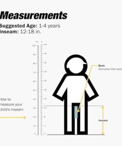 Strider 12” Sport Bike - No Pedal Balance Bicycle for Kids 1 to 4 Years - Includes Safety Pad, Padded Seat, Mini Grips & Flat-Free Tires - Tool-Free Assembly & Adjustments