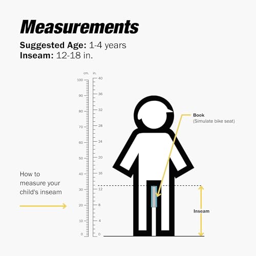 Strider 12” Sport Bike - No Pedal Balance Bicycle for Kids 1 to 4 Years - Includes Safety Pad, Padded Seat, Mini Grips & Flat-Free Tires - Tool-Free Assembly & Adjustments