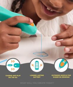 3Doodler Start+ Essentials 3D Pen Set for Kids, Easy to Use, Learn from Home Art Activity Set, Educational STEM Toy for Boys & Girls Ages 6+
