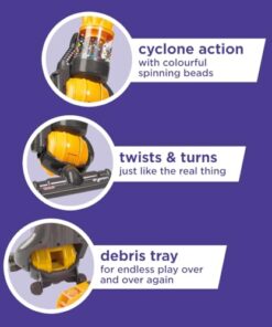 Casdon Dyson Ball / Miniature Dyson Ball Replica For Children Aged 3+ / With Twist and Turn Action For Realistic Role-Play Fun