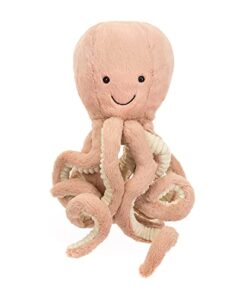 Jellycat Odell Octopus Stuffed Animal, Large 18.5 inches - Ocean and Sea Plush Toy - Classic Children's Gift