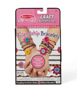Melissa & Doug On The Go Friendship Bracelet Craft Set (Makes 10+ Bracelets)