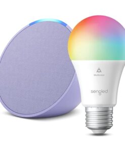 Echo Pop | Lavender Bloom with Sengled Smart Color Bulb