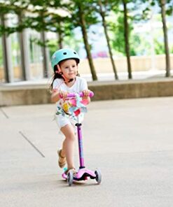 Micro Kickboard - Mini Deluxe - Three Wheeled, Lean-to-Steer Swiss-Designed Micro Scooter