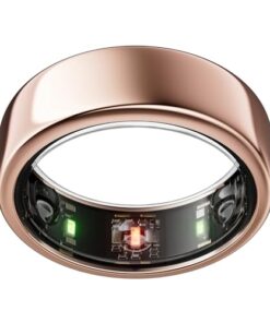 Oura Ring Gen3 Horizon - Rose Gold - Size 6 - Smart Ring - Size First with Oura Ring Gen3 Sizing Kit - Sleep Tracking Wearable - Heart Rate - Fitness Tracker - 5-7 Days Battery Life