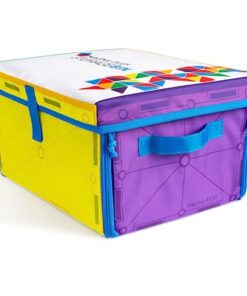 MAGNA-TILES Storage Bin & Interactive Play-Mat, The ORIGINAL Magnetic Building Brand