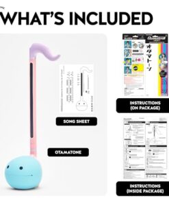 Otamatone Japanese Electronic Musical Instrument Portable Music Synthesizer from Japan by Maywa Denki Studio Award Winning Educational Fun Gift for Children, Teens & Adults - Unicorn
