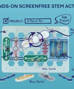 Snap Circuits Beginner, Electronics Exploration Kit, Stem Kit for Ages 5-9 (SCB-20)