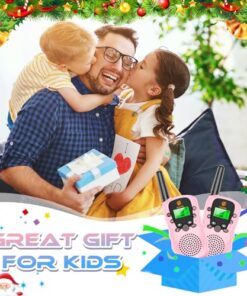 Toys for 3-12 Year Old kids: Walkie Talkies for Kid Birthday Gifts for Kids Age 3 4 5 6 7 8 9 10 Kids Camping Outdoor Toys Ages 3 4 5 6 7 8 Girl and Boy Kid Toys Ages 3-12 Year Old BPink'' }