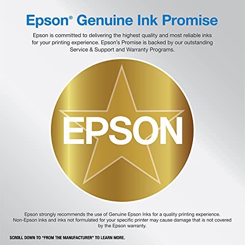 Epson EcoTank Pro ET-5150 Wireless Color All-in-One Supertank Printer with Scanner, Copier, Plus Auto Document Feeder, Large, White