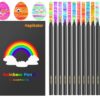 Stocking Stuffers for Kids, Art Supplies, 12 Color Rainbow Colored Pencils for Kid, Drawing Pencil Set Halloween Stocking Stuffers for 5-12 Year Old, Holiday, Birthday, Christmas Gifts for Teen