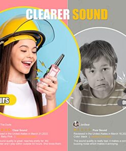 Toys for 3-12 Year Old kids: Walkie Talkies for Kid Birthday Gifts for Kids Age 3 4 5 6 7 8 9 10 Kids Camping Outdoor Toys Ages 3 4 5 6 7 8 Girl and Boy Kid Toys Ages 3-12 Year Old BPink'' }