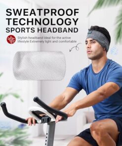 Perytong Sleep Headphones Wireless, Bluetooth Sports Headband Headphones with Ultra-Thin HD Stereo Speakers Perfect for Sleeping,Workout,Jogging,Yoga,Insomnia, Air Travel, Meditation