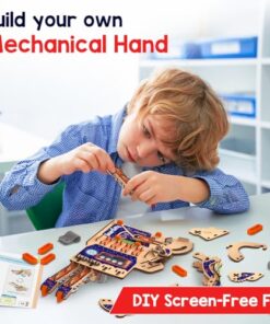 Smartivity DIY Robotic Mechanical Hand STEM Toy for Kids 8, 9, 10, 11, 12, 13, 14 Years Old | Parents Choice Award Winner I Christmas, Birthday Gift | Engineering Kit for 8-14 Years Old Boys & Girls