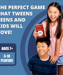 Not Parent Approved - The Hilarious Family Game Night Card Game for Kids, Teens & Tweens, The Perfect Funny Christmas & Birthday Gift for Boys & Girls