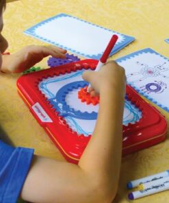 Spirograph Jr. — Jumbo Sized Gears Classic Retro Toy For Spiral Drawing Art Design Toy Kit for Smaller Hands — For Kids Ages 3 and Up