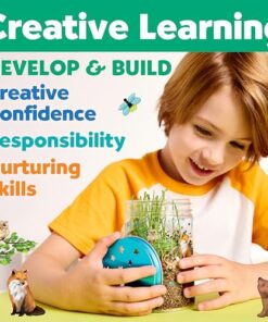 Creativity for Kids Grow 'N Glow Terrarium Kit - Educational Science Kits, Kids Gifts for Boys and Girls, Craft and STEM Projects (Ages 6+)