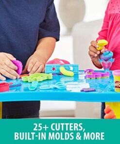 Play-Doh Play 'n Store Table Toy, 25+ Accessories, 8 Cans of Assort. Colors, Back to School Classroom Supplies, Kids Arts & Crafts, Preschool Toys, Ages 3+ (Amazon Exclusive)