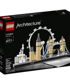 LEGO Architecture London Skyline Collection 21034 Building Set Model Kit and Gift for Kids and Adults (468 pieces)