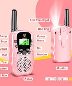 Toys for 3-12 Year Old kids: Walkie Talkies for Kid Birthday Gifts for Kids Age 3 4 5 6 7 8 9 10 Kids Camping Outdoor Toys Ages 3 4 5 6 7 8 Girl and Boy Kid Toys Ages 3-12 Year Old BPink'' }