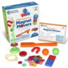 Learning Resources STEM Explorers -Ages 5+, Magnet Movers, Critical Thinking Skills, STEM Certified Toys, Magnets Kids,Magnet Set,Back to School Supplies,39 Pieces