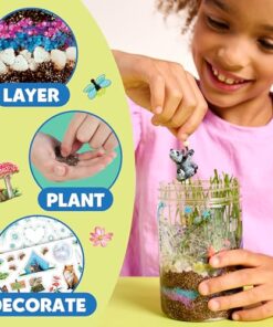Creativity for Kids Grow 'N Glow Terrarium Kit - Educational Science Kits, Kids Gifts for Boys and Girls, Craft and STEM Projects (Ages 6+)