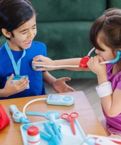 Melissa & Doug Get Well Doctor Kit, 25-Piece Toddler Doctor Play Set, Realistic Pretend Play Toys & Accessories, Preschool Toys for Girls & Boys Ages 3+