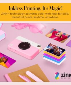 KODAK Printomatic Full-Color Instant Print Digital Camera - Colorful Photos On Zink 2x3