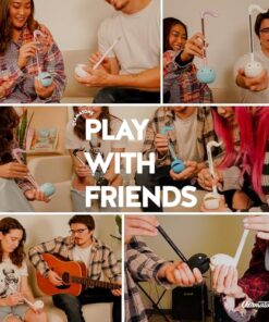 Otamatone Japanese Electronic Musical Instrument Portable Music Synthesizer from Japan by Maywa Denki Studio Award Winning Educational Fun Gift for Children, Teens & Adults - Unicorn