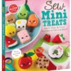 Klutz Sew Mini Treats Craft Kit, 8" Length x 1.5" Width x 9" Height