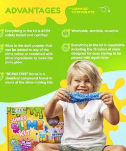 Ultimate Slime Kit for Girls 10-12 | Perfect Toys for Girls 7-12 Years Old | Complete DIY Slime Making Kit for Kids and Boys | Christmas Party Favors