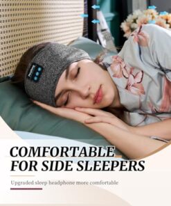 Perytong Sleep Headphones Wireless, Bluetooth Sports Headband Headphones with Ultra-Thin HD Stereo Speakers Perfect for Sleeping,Workout,Jogging,Yoga,Insomnia, Air Travel, Meditation