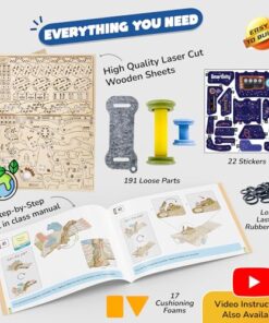 Smartivity DIY Robotic Mechanical Hand STEM Toy for Kids 8, 9, 10, 11, 12, 13, 14 Years Old | Parents Choice Award Winner I Christmas, Birthday Gift | Engineering Kit for 8-14 Years Old Boys & Girls