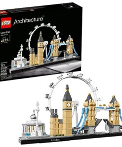 LEGO Architecture London Skyline Collection 21034 Building Set Model Kit and Gift for Kids and Adults (468 pieces)