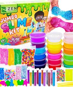 Ultimate Slime Kit for Girls 10-12 | Perfect Toys for Girls 7-12 Years Old | Complete DIY Slime Making Kit for Kids and Boys | Christmas Party Favors