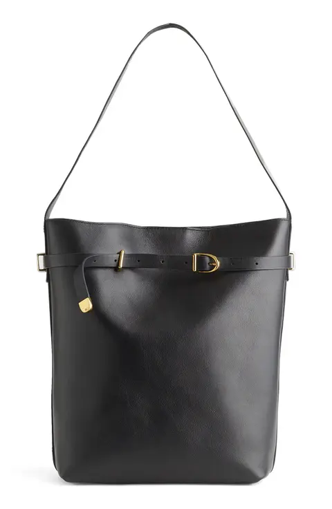 Madewell The Essential Belted Bucket Tote